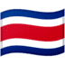 🇨🇷 flag: Costa Rica display on Google